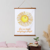Sun so bright hangend wandkleed (Slaapkamer)