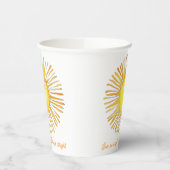 Sun so bright papieren bekers (Links)