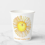 Sun so bright papieren bekers (Voorkant)