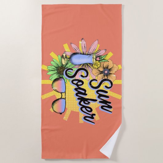 Sun Soaker Strandlaken (Voorkant)