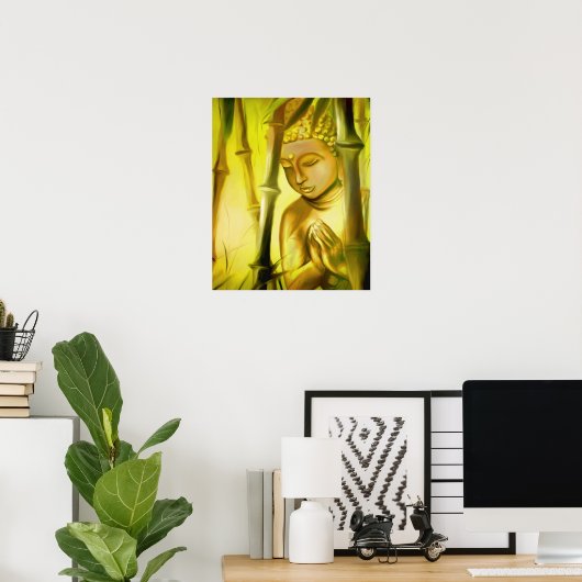 Sun solution-Buddha Poster (Thuiskantoor)