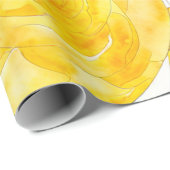 Sun Spirit: gele en inheemse patronen Cadeaupapier (Rol Hoek)