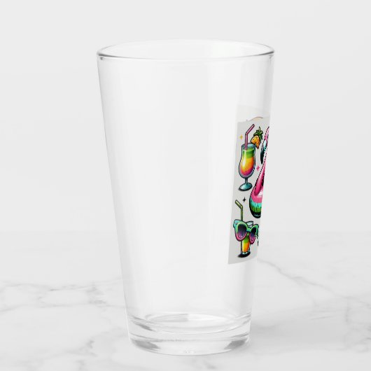 Sun Splash Zomer Zwembad Party Glas (Rechts)