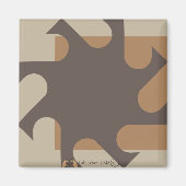 Sun Sponap beige magneet 2 (Voorkant)