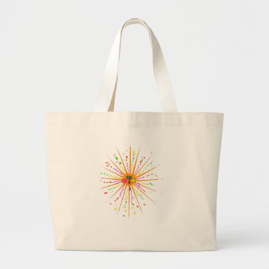 Sun Spots #2 Grote Tote Bag (Voorkant)