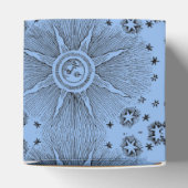 Sun Stars Antiek Nachtlucht Middeleeuwse Zodiac Bedankdoosjes (Bovenkant)