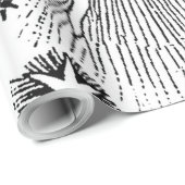 Sun Stars Antiek Nachtlucht Middeleeuwse Zodiac Cadeaupapier (Rol Hoek)