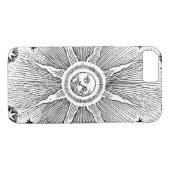 Sun Stars Antiek Nachtlucht Middeleeuwse Zodiac Case-Mate iPhone Case (Achterkant (Horizontaal))