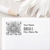 Sun Stars Antiek Nachtlucht Middeleeuwse Zodiac Etiket (Insitu)