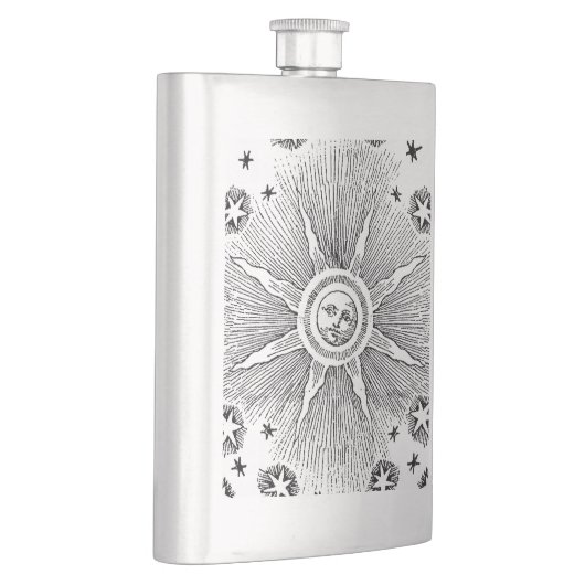 Sun Stars Antiek Nachtlucht Middeleeuwse Zodiac Flacon (Rechts)