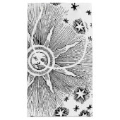 Sun Stars Antiek Nachtlucht Middeleeuwse Zodiac Klein Cadeauzakje (Achterkant)