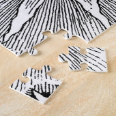 Sun Stars Antiek Nachtlucht Middeleeuwse Zodiac Legpuzzel (Zijkant)