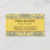 Sun Stars Antiek Nachtlucht Middeleeuwse Zodiac Visitekaartje (Voorkant)