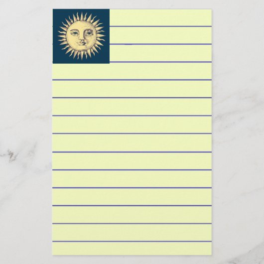 Sun Stationery Briefpapier (Achterkant)