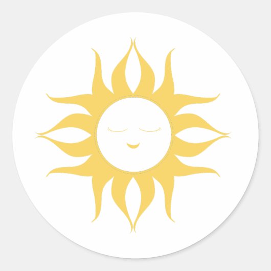 Sun Sticker (Voorkant)
