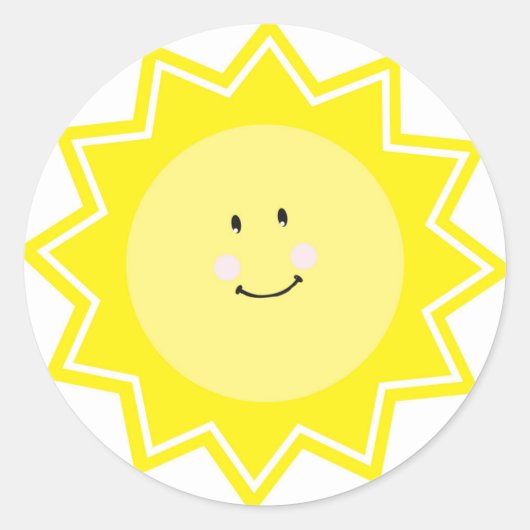 Sun Sticker (Voorkant)