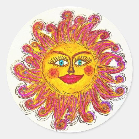 Sun Sticker (Voorkant)