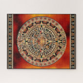 Sun Stone of Tenochtitlan Legpuzzel (Horizontaal)