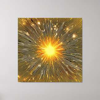 Sun Streaks Canvas Afdruk