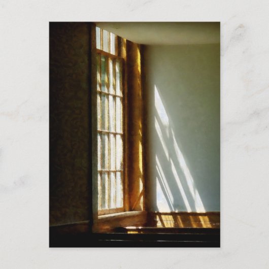 Sun Streaming door venster Briefkaart (Voorkant)
