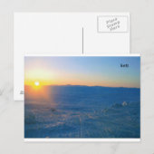 SUN SUN (3), kotz Briefkaart (Voorkant / Achterkant)