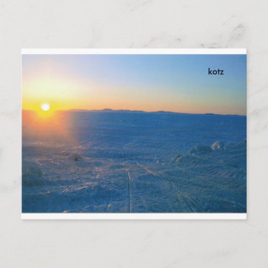 SUN SUN (3), kotz Briefkaart (Voorkant)