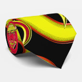 Sun Sun Sun Sun Stropdas (Opgerold)