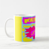 Sun Sunny Shining Heldere kleuren Koffiemok (Links)