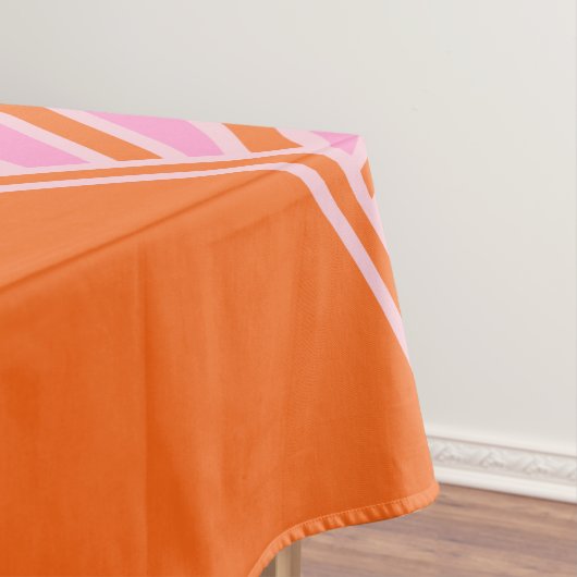 Sun Sunrise roze en Oranje Boho Sunshine Tafelkleed (Voorbeeld)