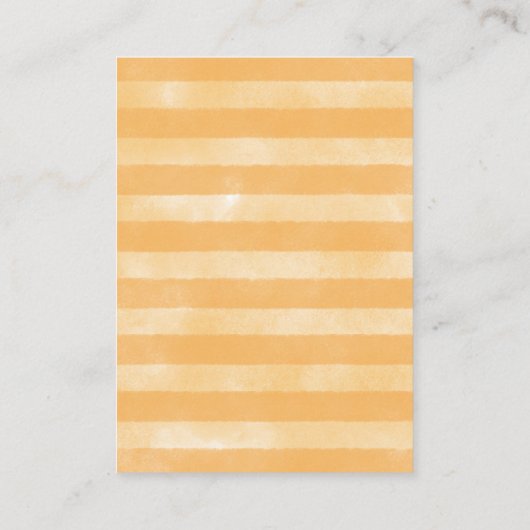 Sun Sunshine Diaper Raffle Kaart Insert (Achterkant)