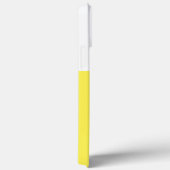 SUN SURF Bright Lemon Yellow White Color Block Case-Mate iPhone Case (Achterkant / Rechts)