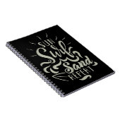 Sun Surf Sand Herhalen Notitieboek (Rechterzijde)