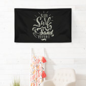 Sun Surf Sand Herhalen Spandoek (Insitu)