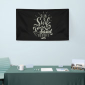 Sun Surf Sand Herhalen Spandoek (Beurs)