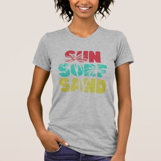 Sun Surf Sand - Shirt voor vrouwen (Voorkant)