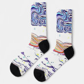 SUN SURVEN Clouds Land semi-abstract Sokken (Links)