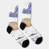 SUN SURVEN Clouds Land semi-abstract Sokken (Rechts)