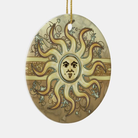 Sun Symbol Ornament (Rechts)