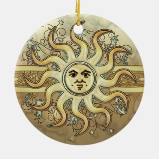 Sun Symbol Ornament (Achterkant)