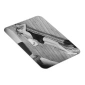 Sun Tanning Woman Magneet (Rechterzijde)