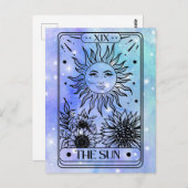 Sun Tarot Briefkaart (Voorkant / Achterkant)