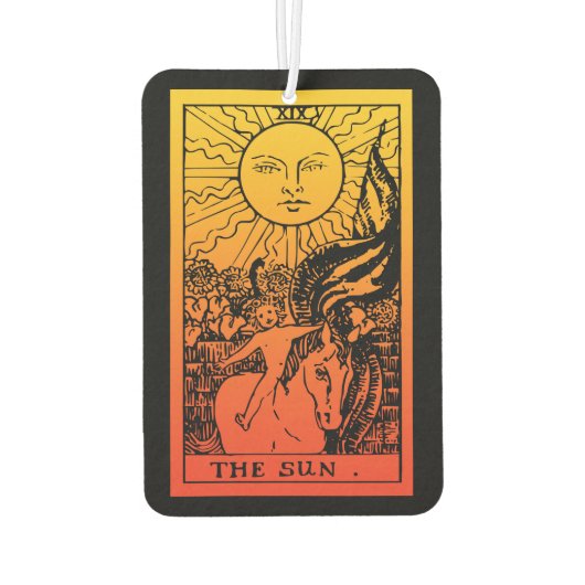 Sun Tarot Gradient Air Freshener Luchtverfrisser (Achterkant)