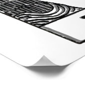 Sun Tarot Kaart Poster (Hoek)