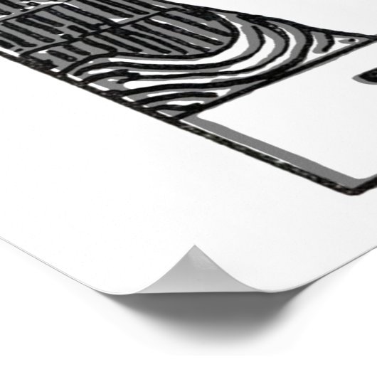 Sun Tarot Kaart Poster (Hoek)