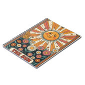 Sun Tarot Notebook, Boho Sun Journal Notitieboek (Linkerzijde)