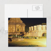 Sun Temple, Konark, India Briefkaart (Voorkant / Achterkant)