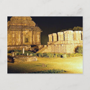 Sun Temple, Konark, India Briefkaart