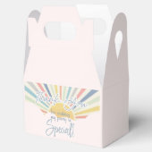 Sun Theme, Rainbow party, Sunshine-gunst Favor Bag Bedankdoosjes (Geopend)
