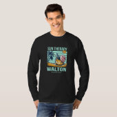Sun Therapy Walton Summer Florida Tropical Beach T-shirt (Voorkant volledig)