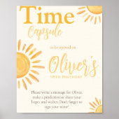Sun Time Capsule Poster (Voorkant)